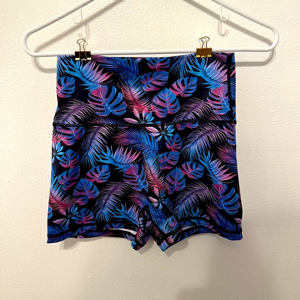 Sexy Yet Savage hi-rise workout shorts